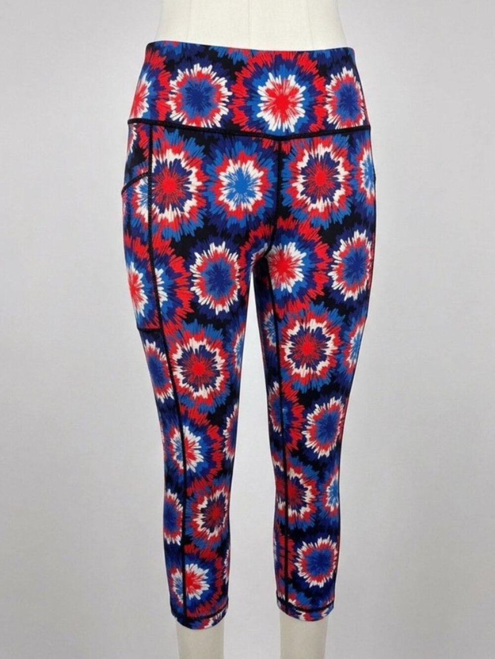 Constantly Varied Gear CVG Capri Leggings L Grand Finale NWOT